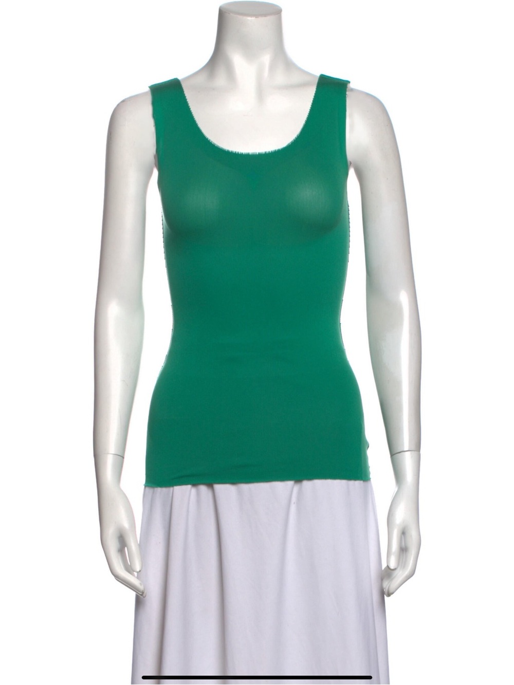 Issey Miyake Me Scoop Neck Sleeveless Top